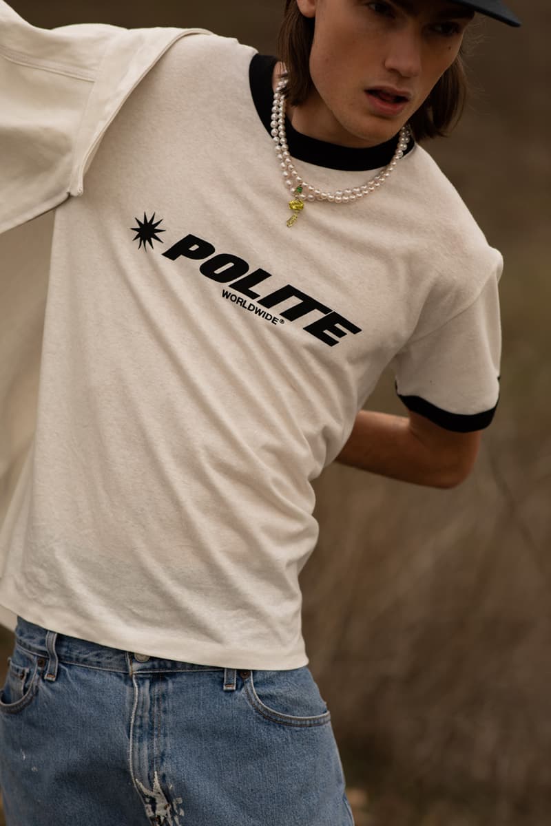 POLITE WORLDWIDE Spring/Summer 2022 Collection Jewelry Clothing Sustainable Capsule Collection 