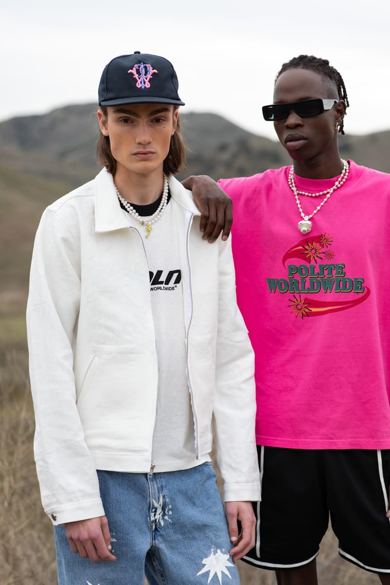 POLITE WORLDWIDE Spring/Summer 2022 Collection Jewelry Clothing Sustainable Capsule Collection 