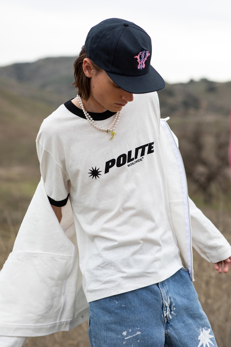 POLITE WORLDWIDE Spring/Summer 2022 Collection Jewelry Clothing Sustainable Capsule Collection 