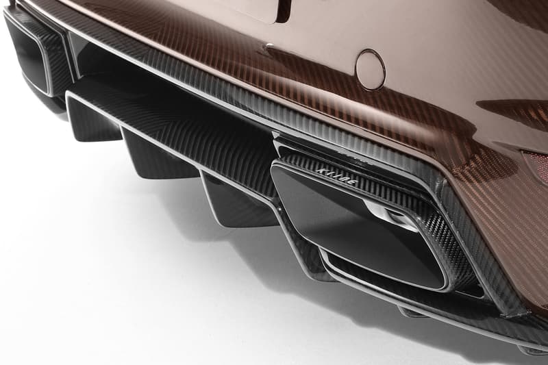 Porsche 911 Turbo S 992-Gen Brown Carbon Fiber Conversion TopCar 992 Stinger GTR Carbon Edition Custom Tuning Bodykit German Supercar