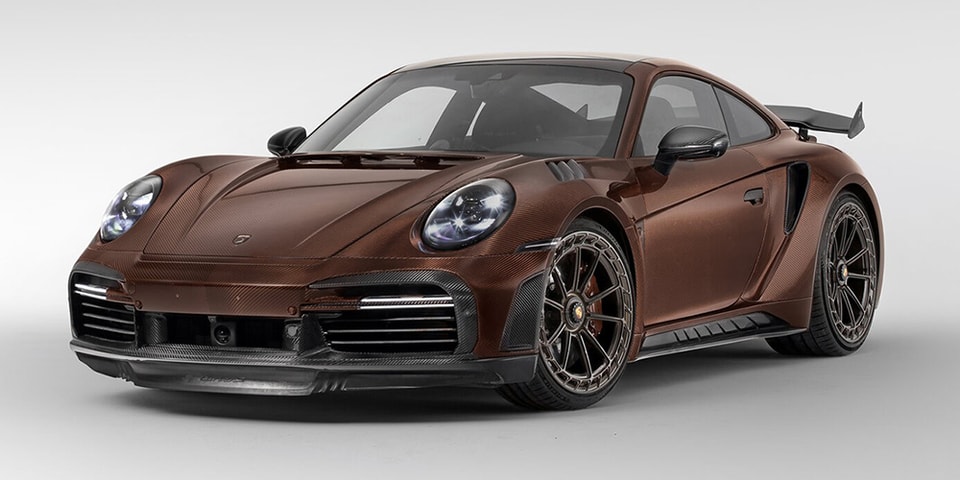 This Porsche 911 Turbo S Has a Brown Carbon Fiber Bodykit Worth Over $113K USD