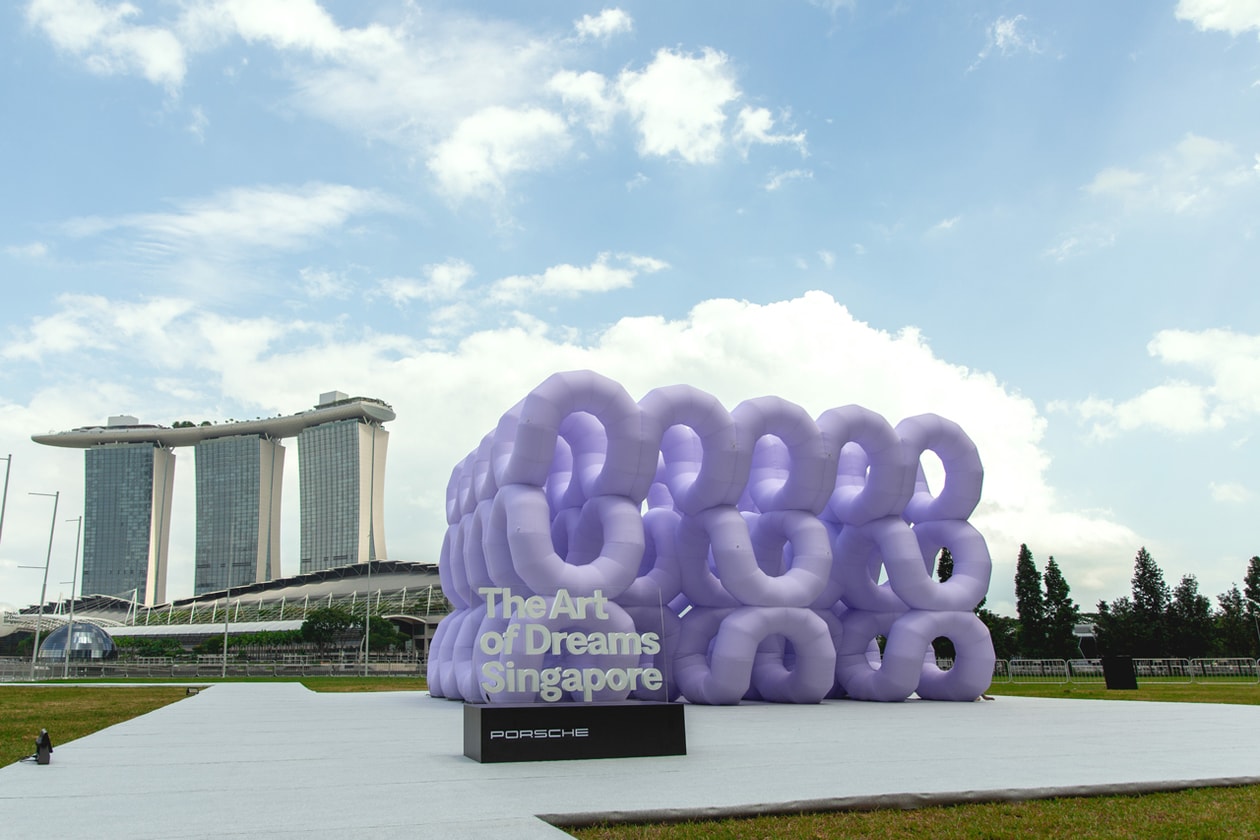 Porsche singapore art installation ‘The Art of Dreams’ global art initiative