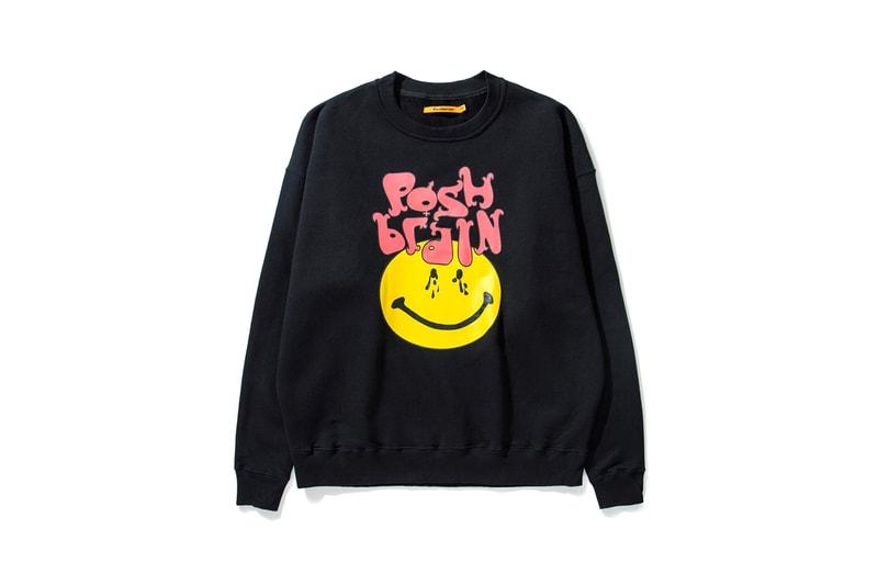poshbrain hbx collection tee shirt graphics pants crewneck sweatshirts release info date store list buying guide photos price 