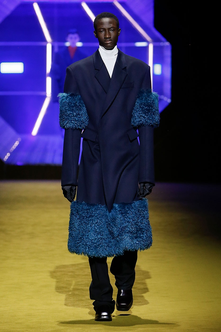 Prada Menswear Fashion Show, Collection Fall Winter 2022 presented