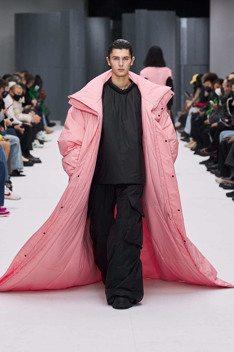 Rains FW22 Runway Show Paris Fashion Week release information fall winter 2022 Prince Nikolai of Denmark