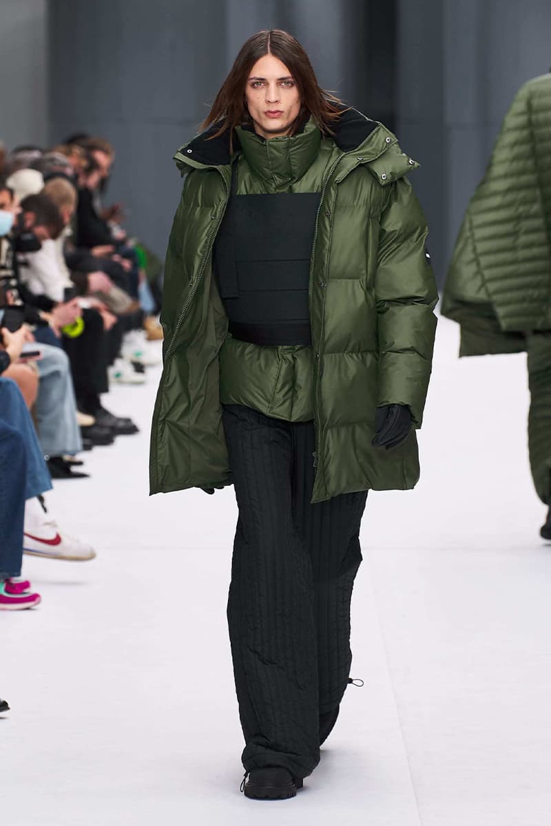 Rains FW22 Runway Show Paris Fashion Week release information fall winter 2022 Prince Nikolai of Denmark