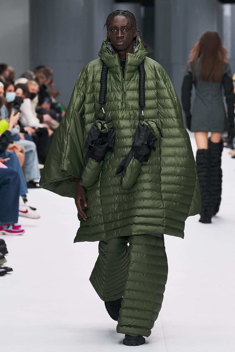 Rains FW22 Runway Show Paris Fashion Week release information fall winter 2022 Prince Nikolai of Denmark