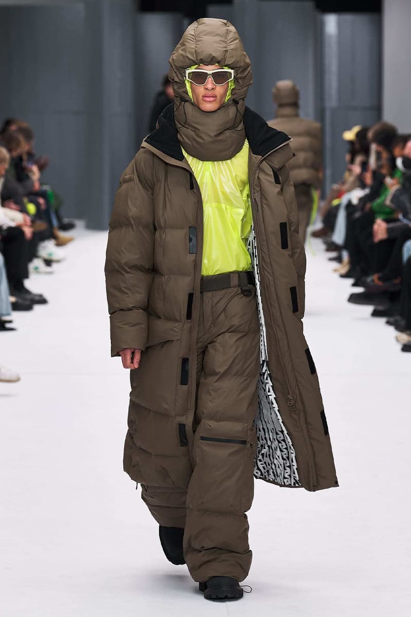 Rains FW22 Runway Show Paris Fashion Week release information fall winter 2022 Prince Nikolai of Denmark