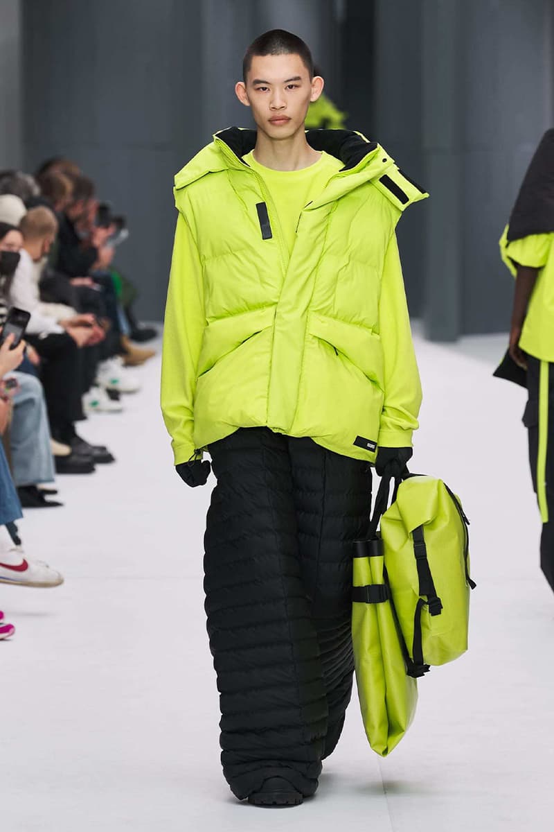 Rains FW22 Runway Show Paris Fashion Week release information fall winter 2022 Prince Nikolai of Denmark