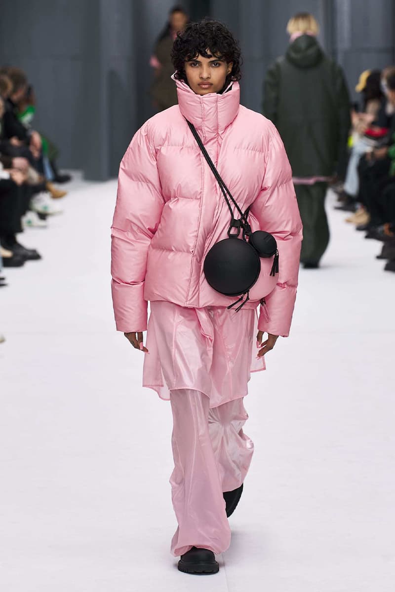 Rains FW22 Runway Show Paris Fashion Week release information fall winter 2022 Prince Nikolai of Denmark