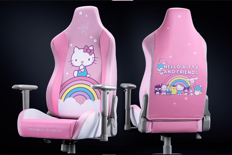 Razer Hello Kitty and Friends Releasing info Iskur X gaming chair Kraken BT headset Goliathus gaming mat Sanrio 