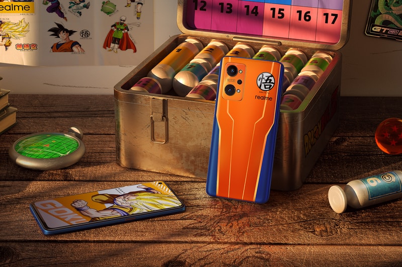 Realme GT Neo2 Dragon Ball smartphone release CELLphones goku capsule corp anime manga 