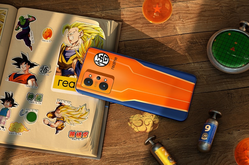 Realme GT Neo2 Dragon Ball smartphone release CELLphones goku capsule corp anime manga 