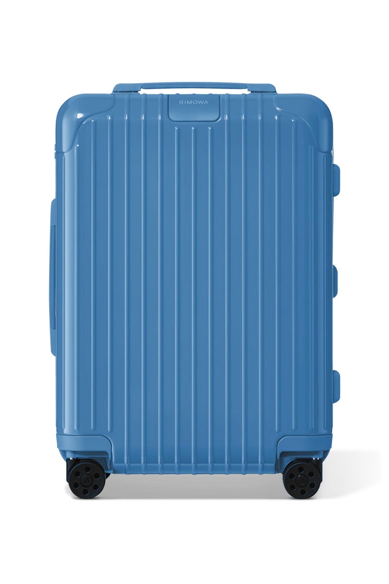 RIMOWA Essential Azure Flamingo colorways tanzania luggage baggage suitcase size cabin trunk phone case laptop pouch cardholder flap backpack crossbody bag polycarbonate release info 
