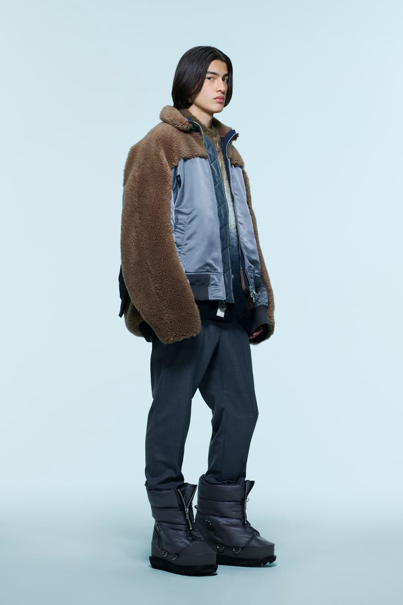 sacai Fall/Winter 2022 Chitose Abe Runway Madsaki Collaboration Nike Cortez First Look Japanese Designer Mens Womenswear Co-Ed