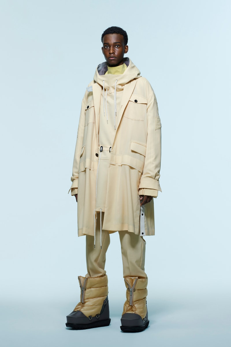 sacai Fall/Winter 2022 Chitose Abe Runway Madsaki Collaboration Nike Cortez First Look Japanese Designer Mens Womenswear Co-Ed