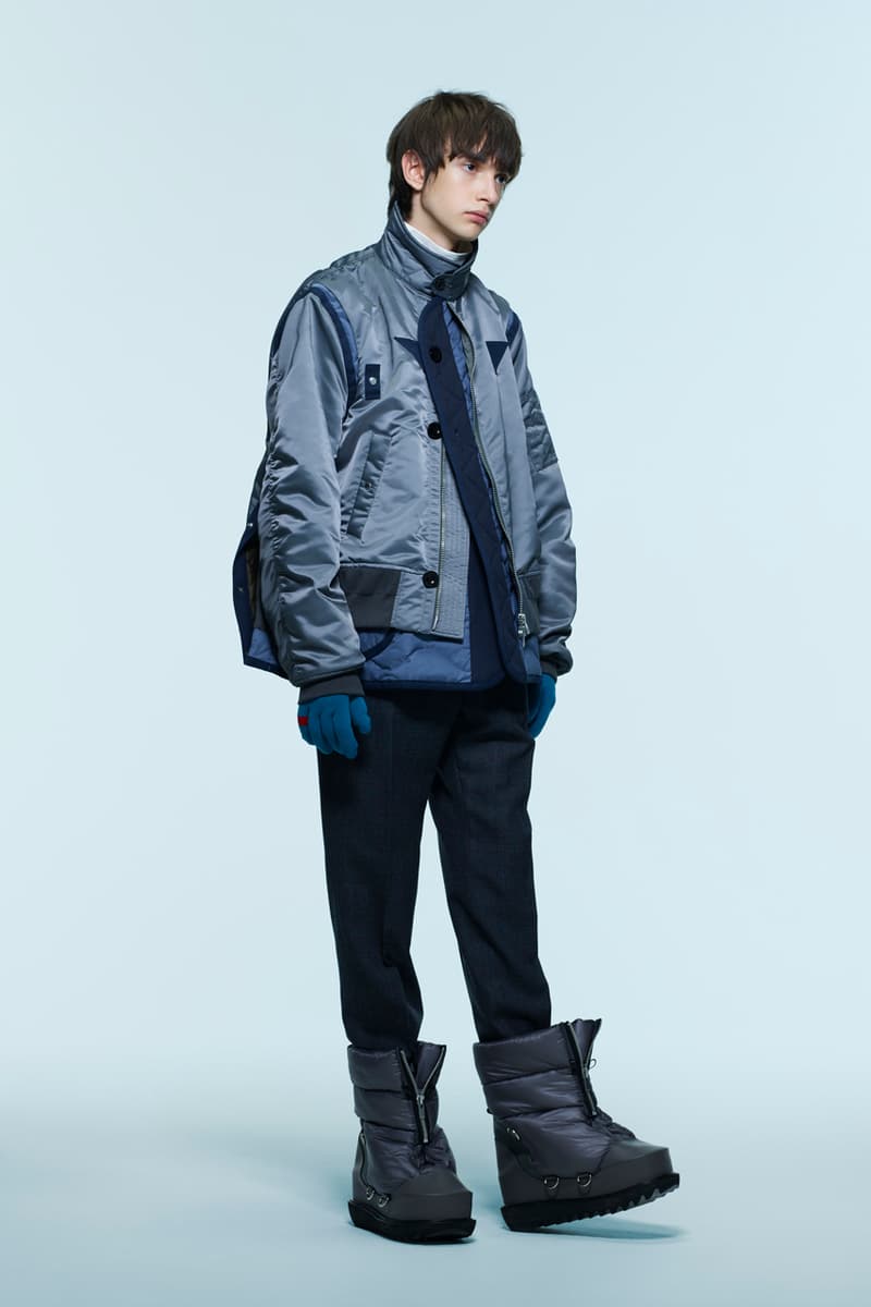 sacai Fall/Winter 2022 Chitose Abe Runway Madsaki Collaboration Nike Cortez First Look Japanese Designer Mens Womenswear Co-Ed
