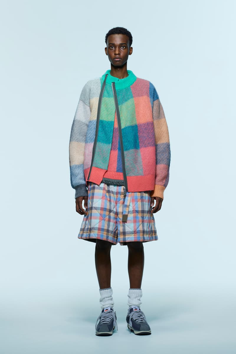sacai Fall/Winter 2022 Chitose Abe Runway Madsaki Collaboration Nike Cortez First Look Japanese Designer Mens Womenswear Co-Ed