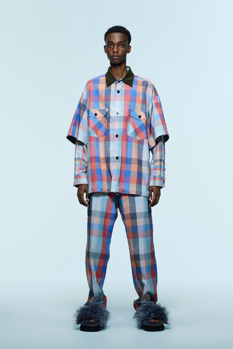 sacai Fall/Winter 2022 Chitose Abe Runway Madsaki Collaboration Nike Cortez First Look Japanese Designer Mens Womenswear Co-Ed