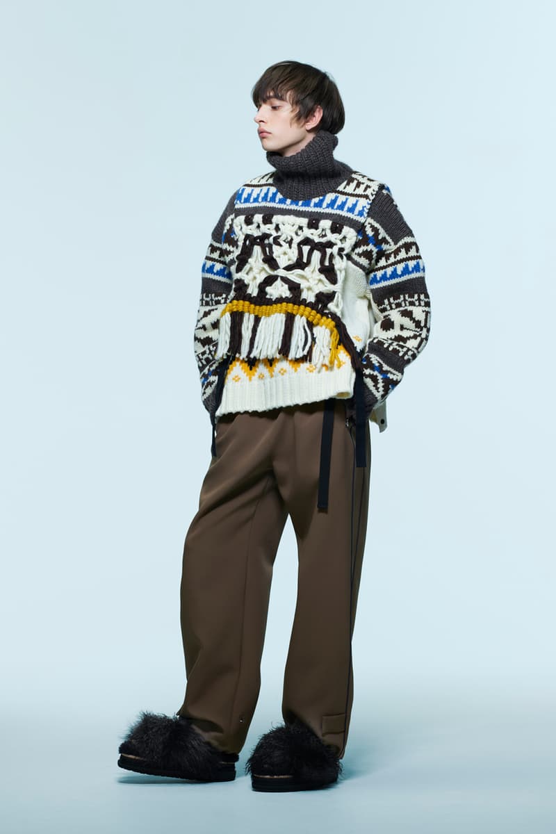 sacai Fall/Winter 2022 Chitose Abe Runway Madsaki Collaboration Nike Cortez First Look Japanese Designer Mens Womenswear Co-Ed
