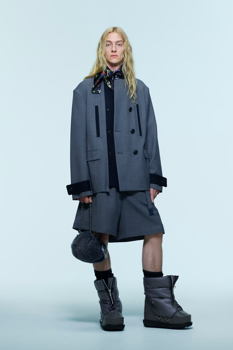 sacai Fall/Winter 2022 Chitose Abe Runway Madsaki Collaboration Nike Cortez First Look Japanese Designer Mens Womenswear Co-Ed