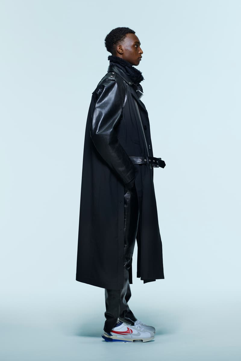sacai Fall/Winter 2022 Chitose Abe Runway Madsaki Collaboration Nike Cortez First Look Japanese Designer Mens Womenswear Co-Ed
