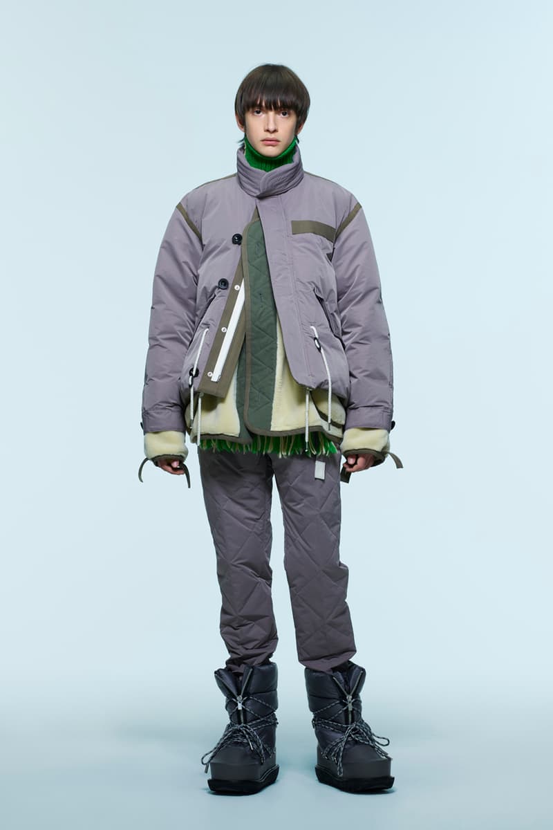 sacai Fall/Winter 2022 Chitose Abe Runway Madsaki Collaboration Nike Cortez First Look Japanese Designer Mens Womenswear Co-Ed