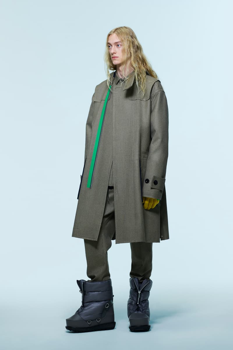 sacai Fall/Winter 2022 Chitose Abe Runway Madsaki Collaboration Nike Cortez First Look Japanese Designer Mens Womenswear Co-Ed