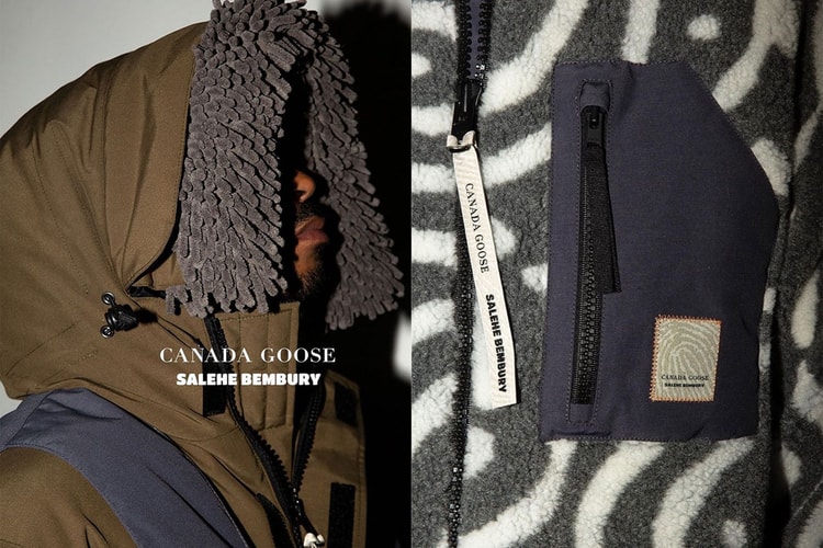 Salehe Bembury Teases Collaborative Canada Goose Outwear