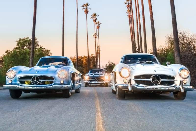 Mercedes-Benz 300SL Gullwing Santo Gallery Daniel Malikyar Photography Classic Cars L.A. U.S.A. 