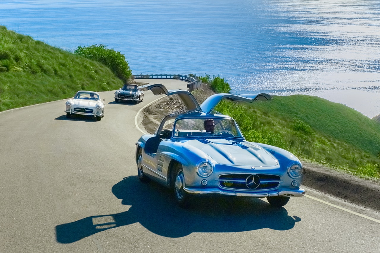 Mercedes-Benz 300SL Gullwing Santo Gallery Daniel Malikyar Photography Classic Cars L.A. U.S.A. 