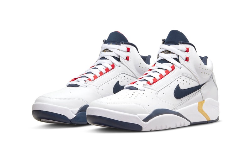 Scottie Pippen Nike Air Flight Lite Mid Olympic Official Look Release Info DJ2518-102 Date Buy Price 30th Anniversary 