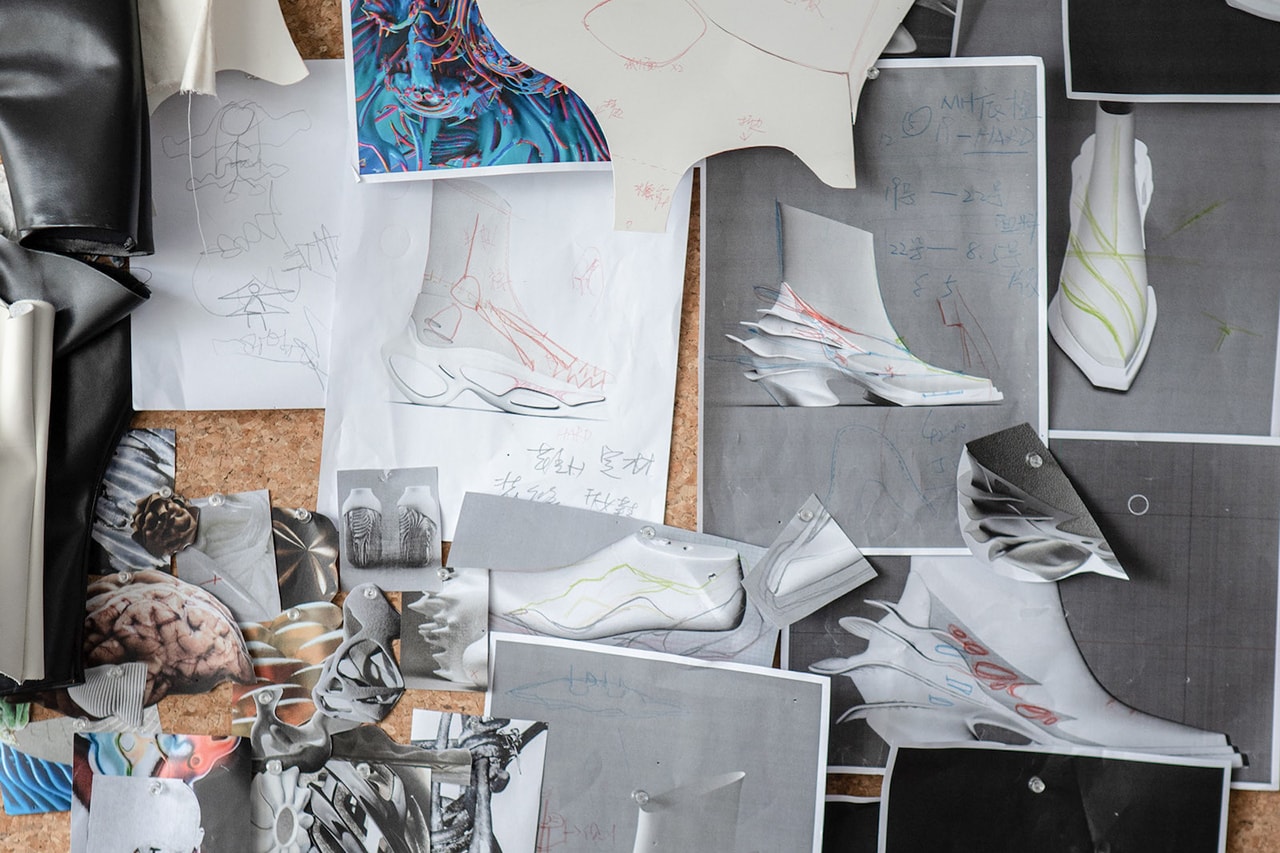 Sole Mates SCRY Lab Shuttle 3D Printed Shoes Beijing Futuristic Sneakers Maintenance Zixiong Wei HYPEBEAST