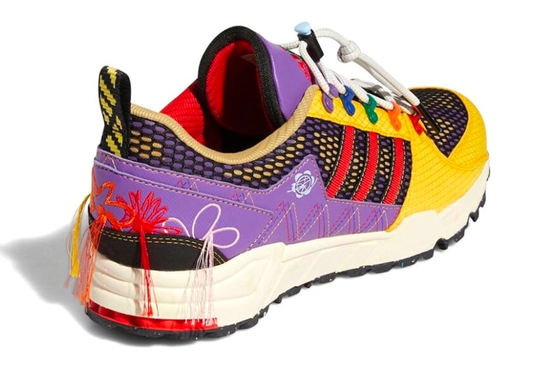 Sean Wotherspoon adidas EQT Support 93 Official Look Release Info gx3893 sneakers footwear vegan recycled rainbow floral superearth love peace release info drop