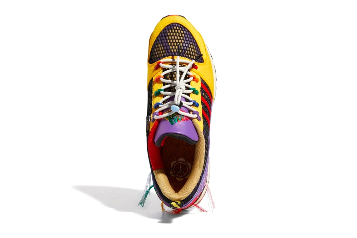 Sean Wotherspoon adidas EQT Support 93 Official Look Release Info gx3893 sneakers footwear vegan recycled rainbow floral superearth love peace release info drop