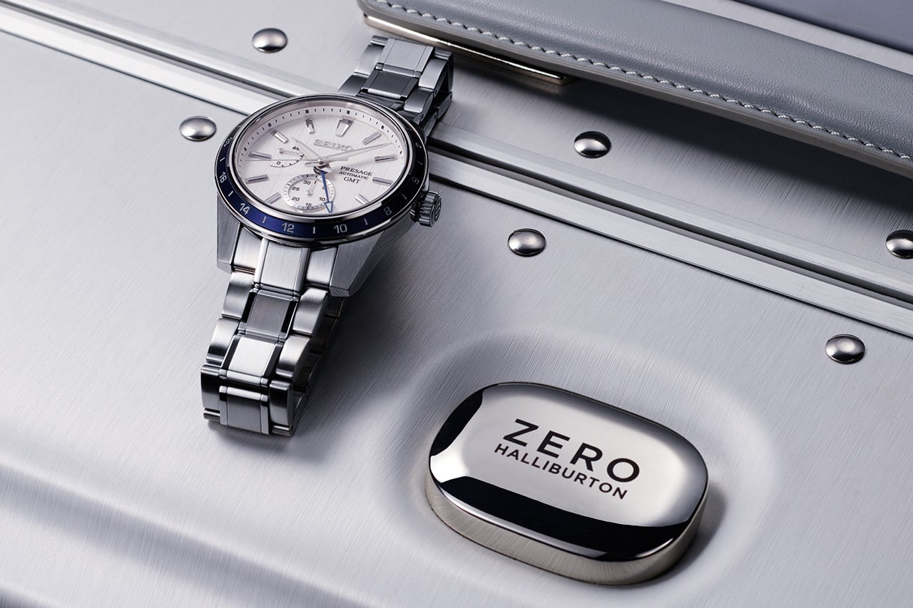 Seiko Collaboration With American Luggage Brand Zero Halliburton Focuses on GMT Watches