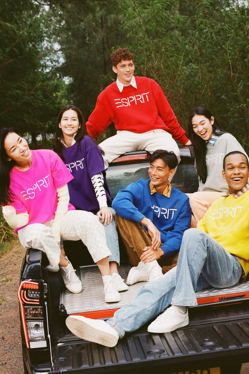 esprit 80s nostalgia holidays christmas archive collection capsule branded 