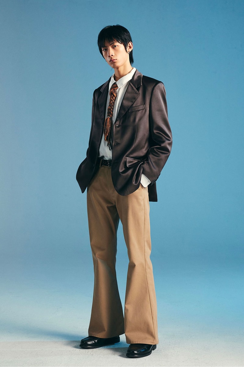SIMPLE PROJECT SS22 Spring Summer 2022 series collection suit styling 70s 80s layering nordic release info