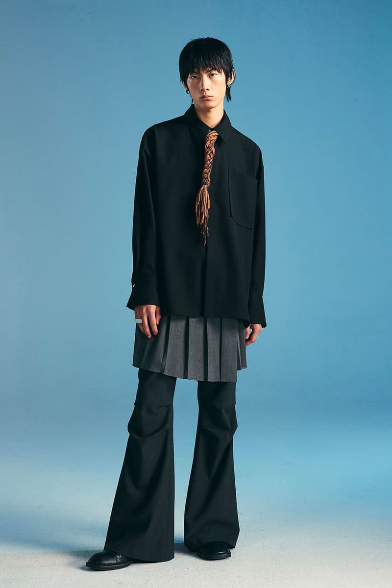 SIMPLE PROJECT SS22 Spring Summer 2022 series collection suit styling 70s 80s layering nordic release info