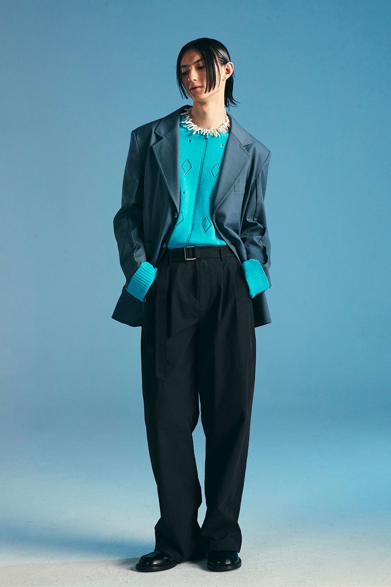 SIMPLE PROJECT SS22 Spring Summer 2022 series collection suit styling 70s 80s layering nordic release info