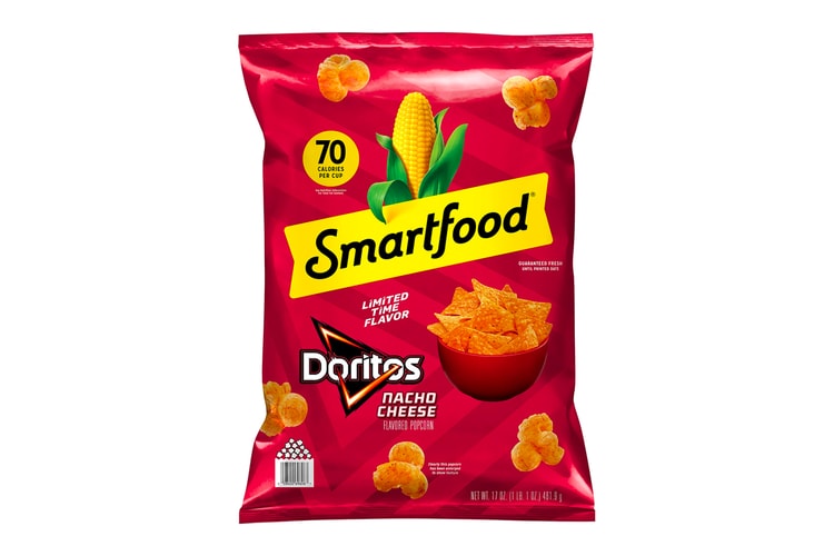 Smartfood Doritos Nacho Cheese Flavor Popcorn Has Arrived