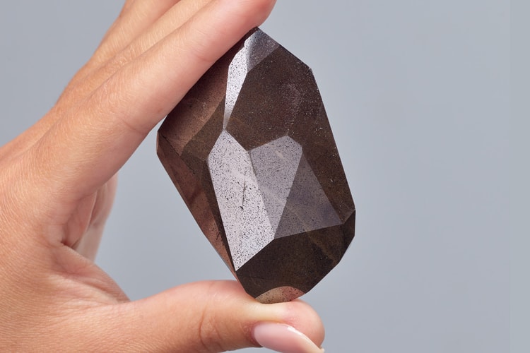 "The Enigma" 555.55-Carat Natural Black Diamond Heads to Sotheby's UAE
