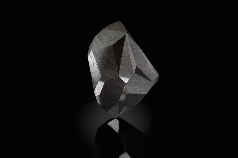 Sotheby's Enigma 555.55 carats natural black diamond Cryptocurrency auction UAE auctions Bitcoin 