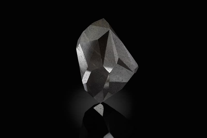 Sotheby's Enigma 555.55 carats natural black diamond Cryptocurrency auction UAE auctions Bitcoin