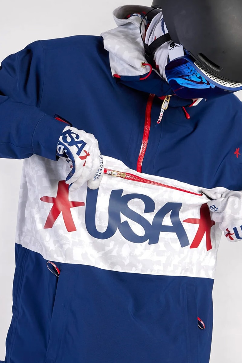 Spyder x Eric Haze U.S. Ski Team Collaboration Olympics