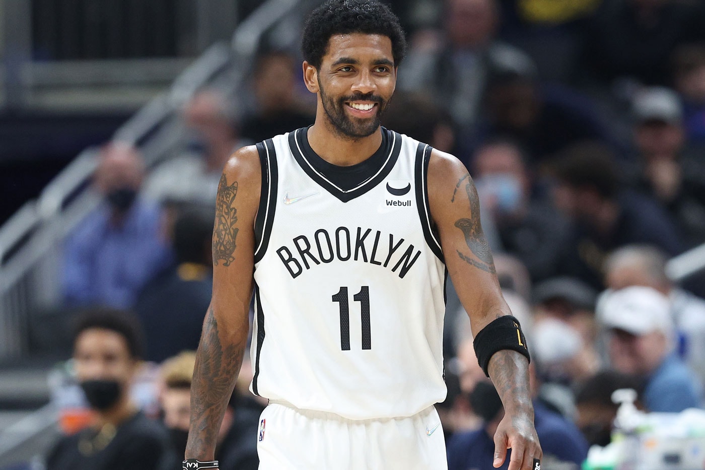 Steve Nash Reveals Plans for Kyrie Irving Ahead of His NBA Season Debut brooklyn nets basketball kevin durant james harden
