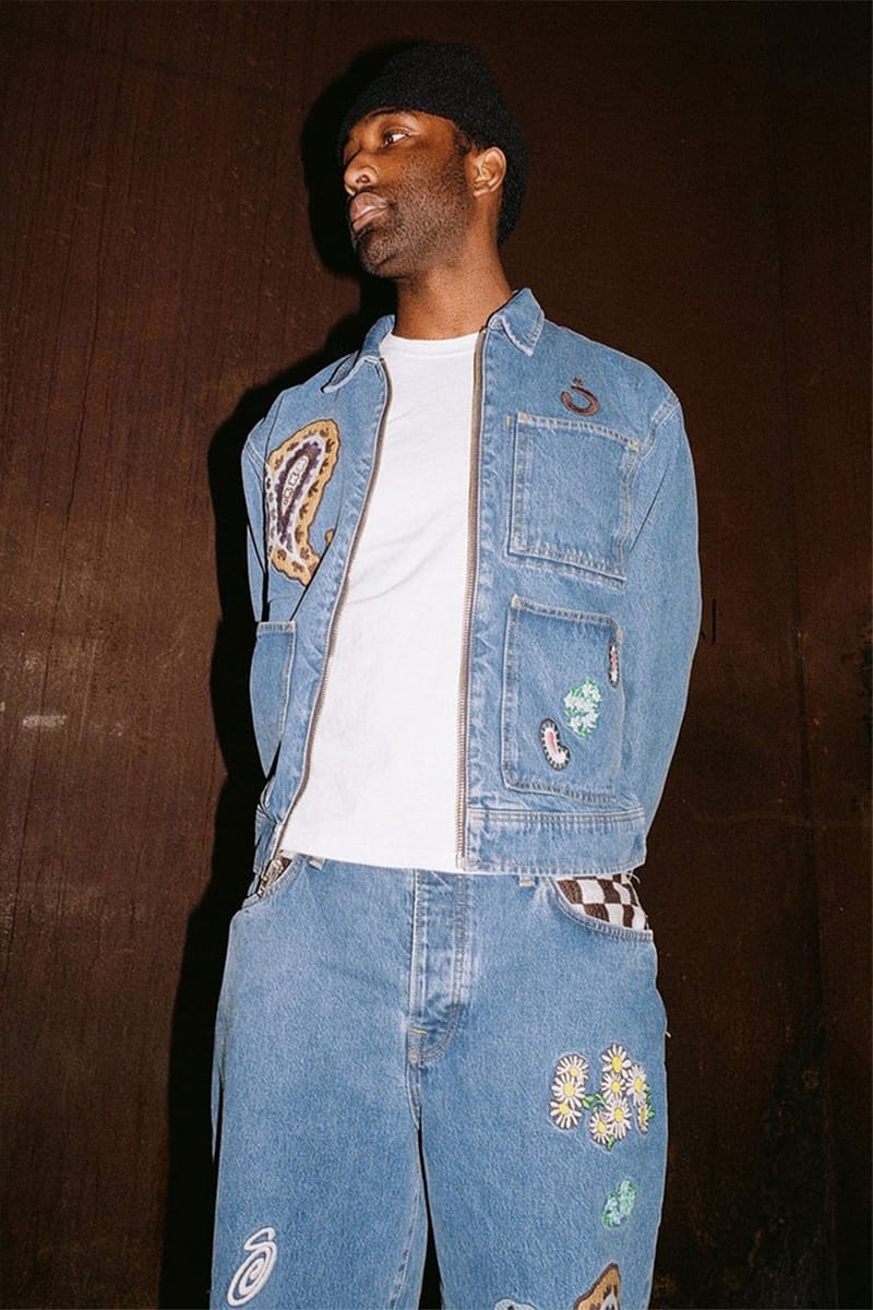 stussy jeans jacket