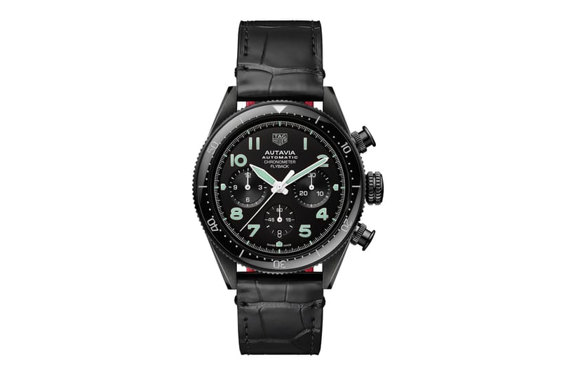 TAG Heuer Drops a Blacked-Out Autavia Chronometer Flyback