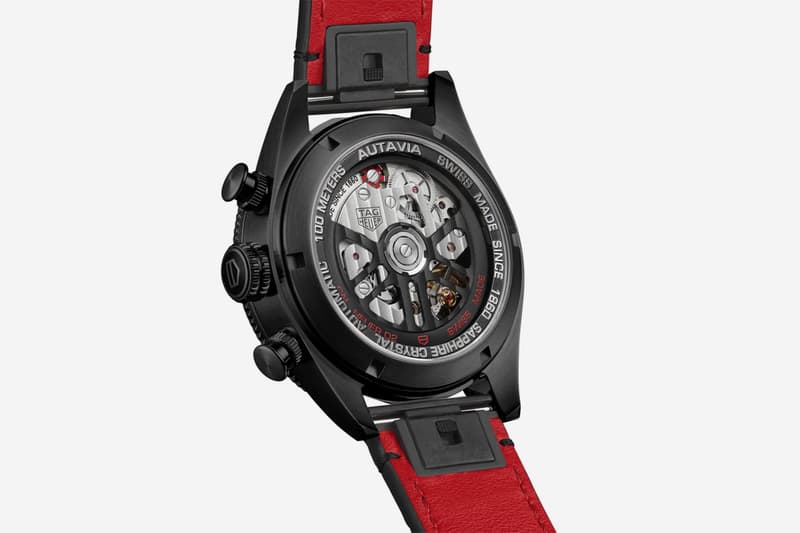 watches accessories swiss tag heuer autavia chronometer flyback black pvd chronograph