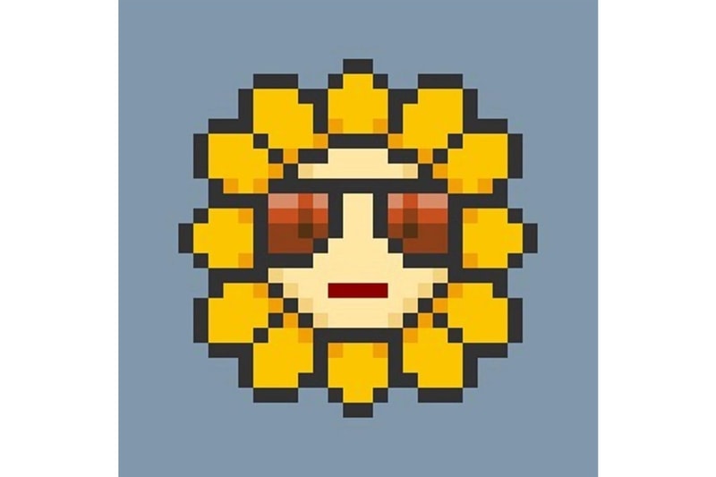 Takashi Murakami Teases New Murakami Flowers NFT Project pixel art crypto 12 petal tamagotchi tech mr hashimoto clonex release info date whitelist images